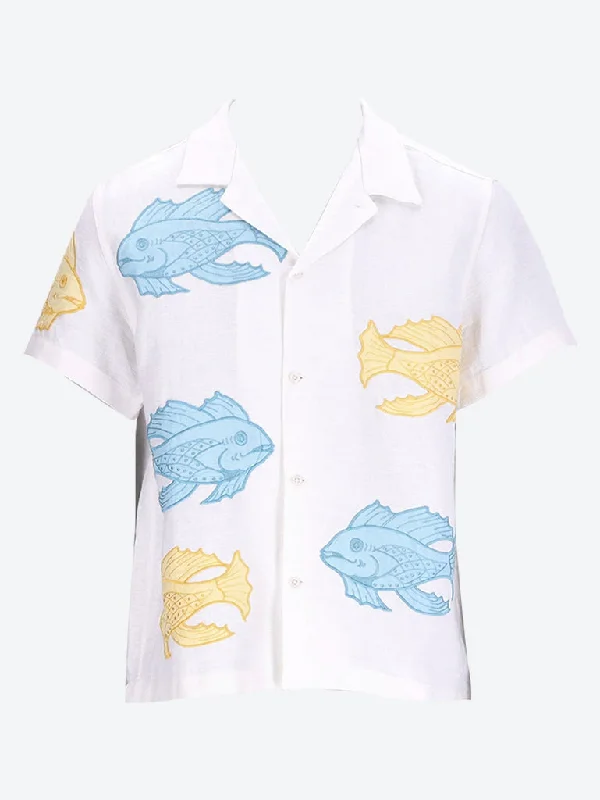 Everyday Jackets Piscine applique short sleeve shirt