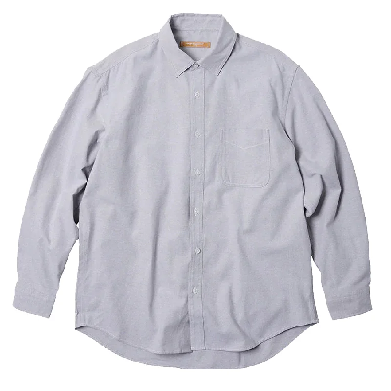 Smart Tops Frizmworks OG Oxford Oversized L/S Shirt Gray