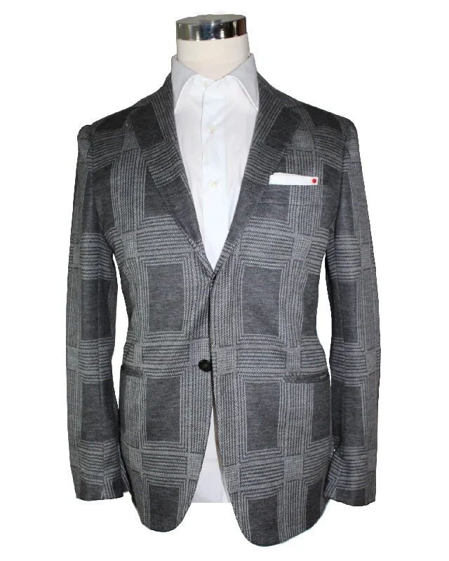 Bold Pants KNT Kiton Sport Coat Gray Cashmere Blend Blazer EUR 54/ US 43 R REDUCED - SALE