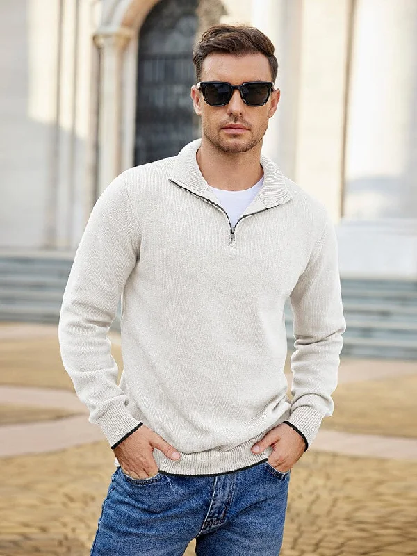 Relaxed Footwear Lightweight Mock Neck Sweaters (US Only)