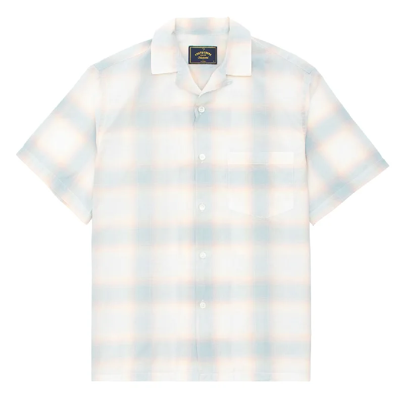 Simple Jackets Portuguese Flannel S/S Camp Shirt Nuance Multi