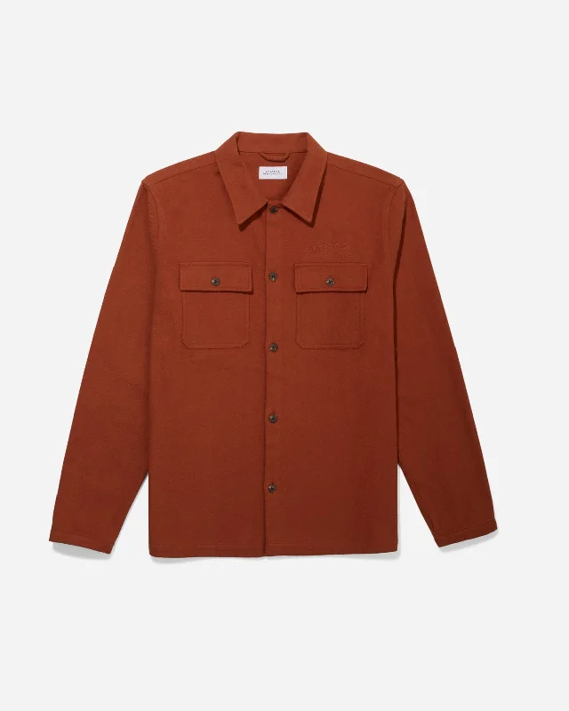 Functional Shirts Ryan Solid Flannel Workshirt