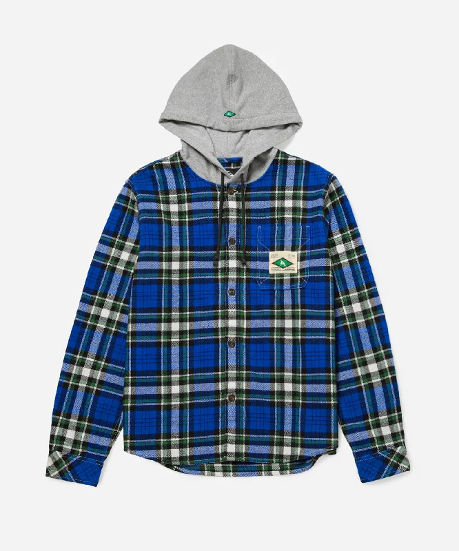 Practical Hoodies Quiksilver x Saturdays NYC Overhead Saltwater Flannel